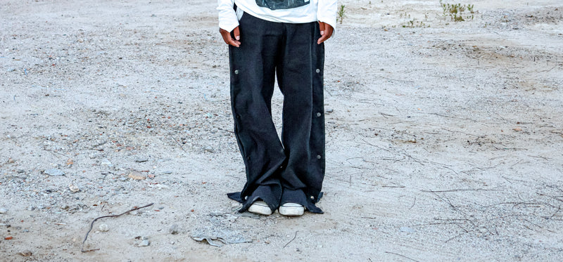 Press-on trousers